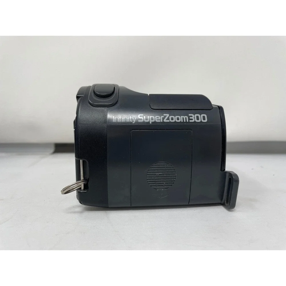 Olympus Infinity SuperZoom 300 35mm Film Camera w/‎ Case & Instructions